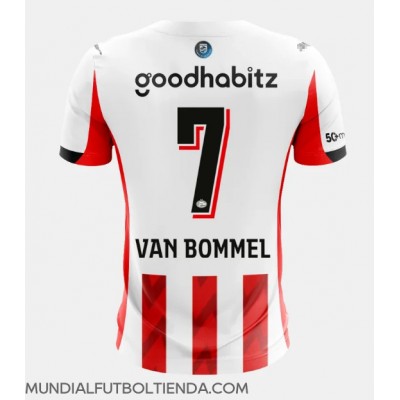 Camiseta PSV Eindhoven Ruben van Bommel #7 Primera Equipación Replica 2025-26 mangas cortas Camiseta PSV Eindhoven Ruben van Bommel #7 Primera Equipación Replica 2025-26 mangas cortas